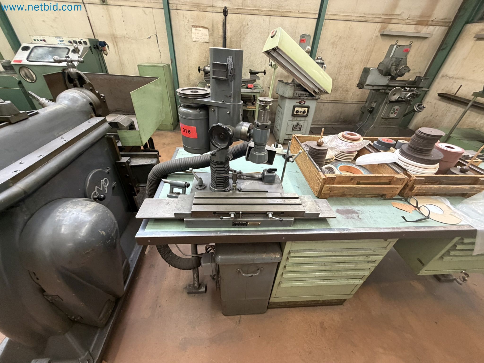 Schleifmaschine Egli & Weber